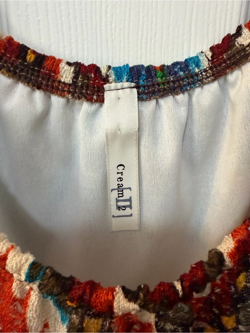 Boho Chevron Bell Sleeve Tunic Dress XL Colorful Fall Southwestern Festival - Picture 4 of 7